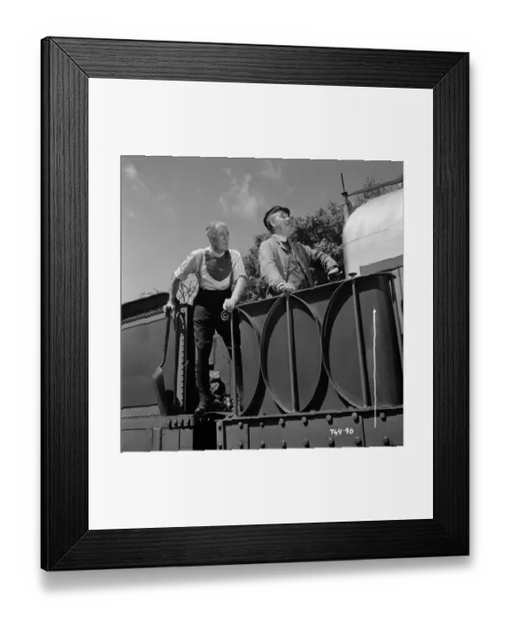 Framed Print : Godfrey Tearle and George Relph Framed Print : Godfrey Tearle and George Relph