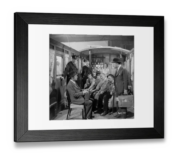 Framed Print : Filming the Titfield Thunderbolt Framed Print : Filming the Titfield Thunderbolt