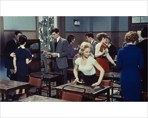 Students. in a scene from Konga (1961)
