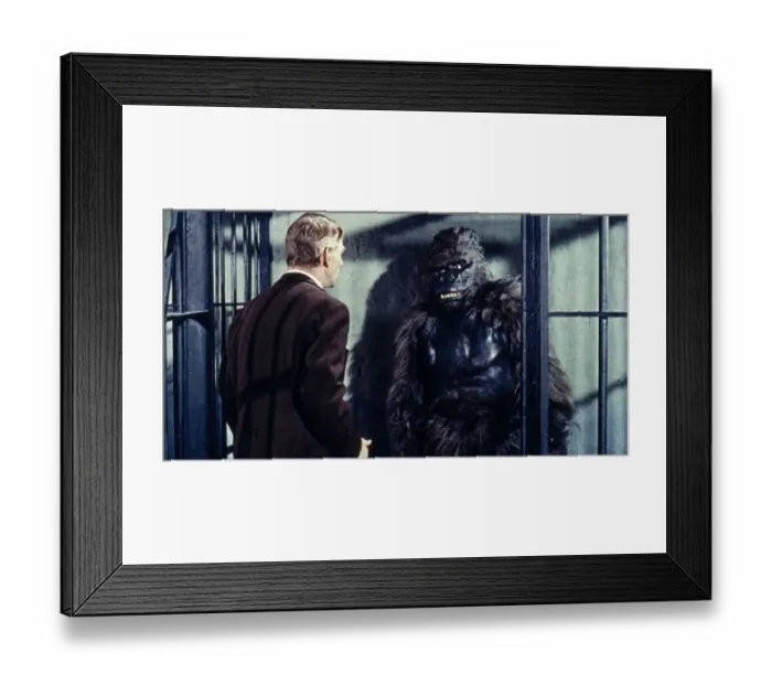 Framed Print : Dr. Decker talks to Konga Framed Print : Dr. Decker talks to Konga