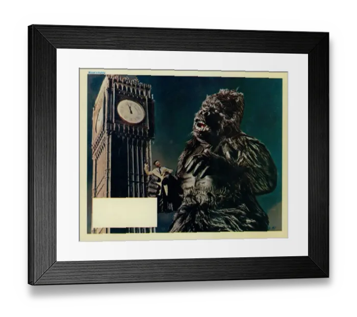 Framed Print : A front of the house image for Konga (1961) Framed Print : A front of the house image for Konga (1961)