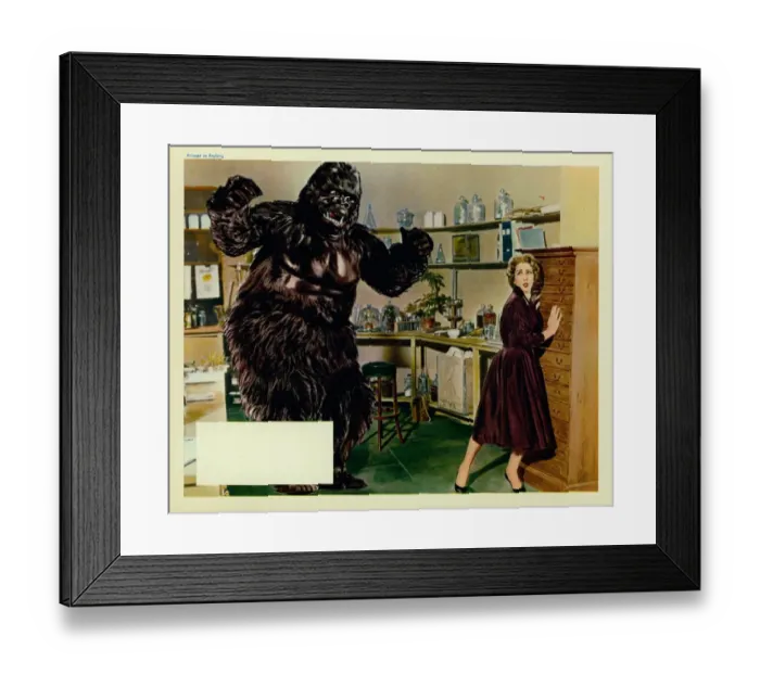 Framed Print : A front of the house image for Konga (1961) Framed Print : A front of the house image for Konga (1961)