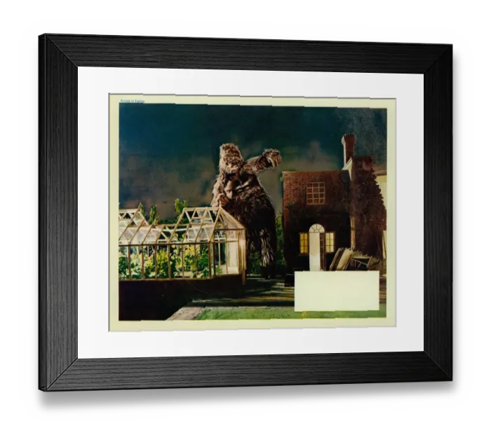 Framed Print : A front of the house image for Konga (1961) Framed Print : A front of the house image for Konga (1961)