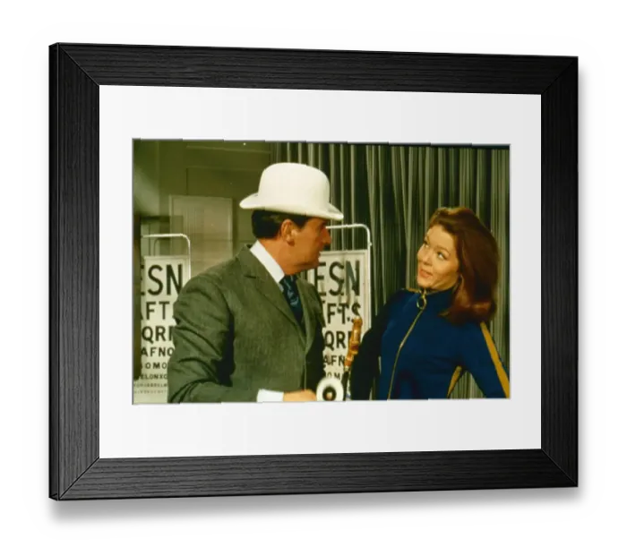 Framed Print : Steed and Mrs Peel