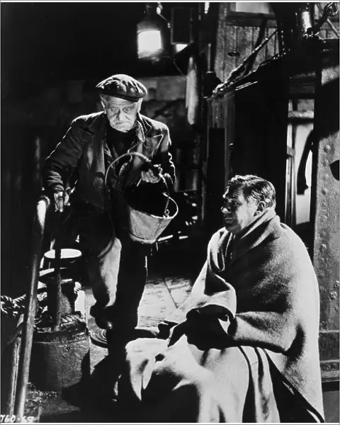 The engineer and The American in a scene from The Maggie (1954)