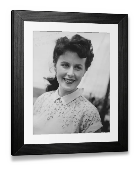 Framed Print : A portrait of Meg Buchanan Framed Print : A portrait of Meg Buchanan
