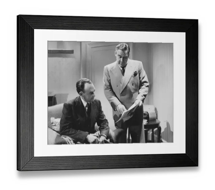 Framed Print : mag1954 bw pri 045 Framed Print : mag1954 bw pri 045