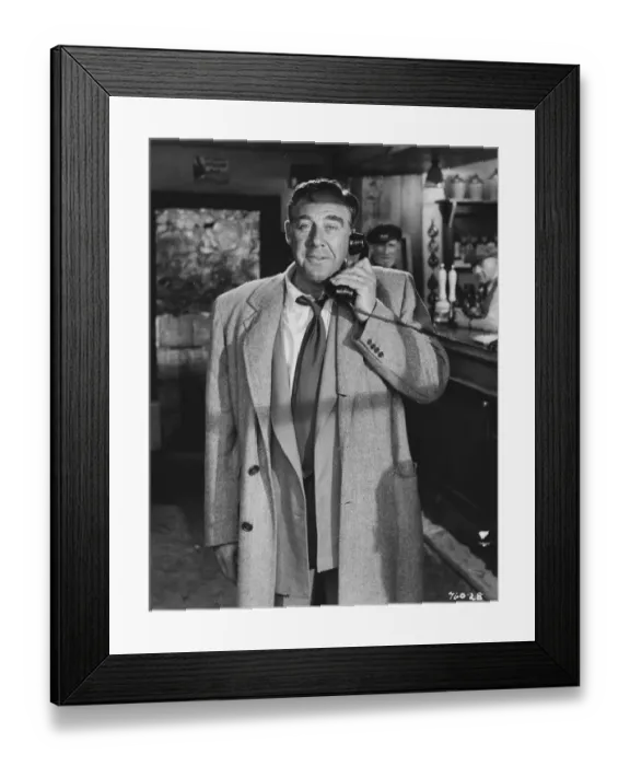 Framed Print : mag1954 bw pri 058