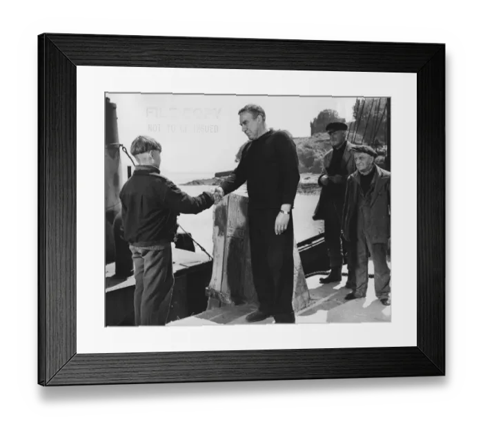 Framed Print : mag1954 bw pri 081