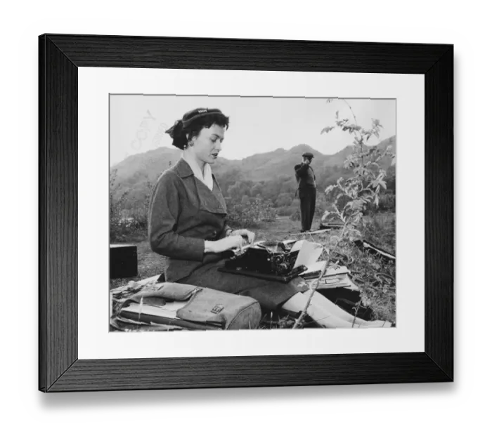Framed Print : mag1954 bw pri 112 Framed Print : mag1954 bw pri 112
