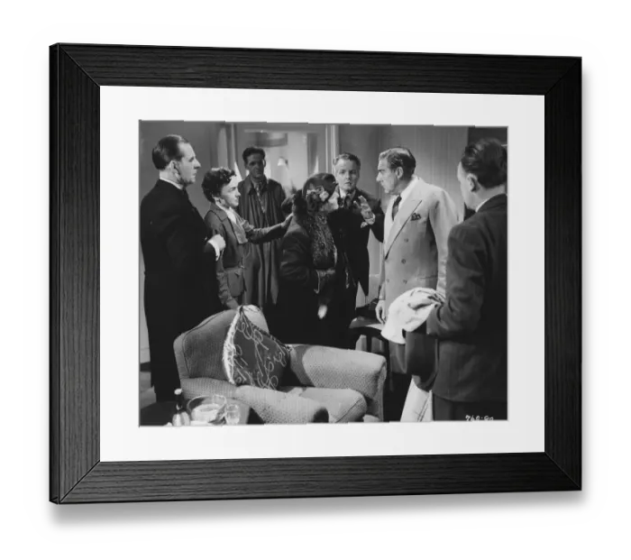 Framed Print : mag1954 bw pri 152