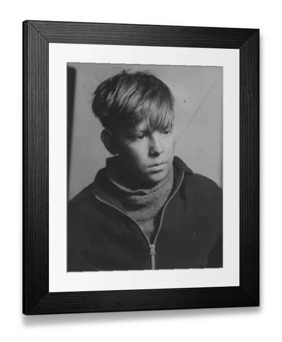 Framed Print : mag1954 bw pri por 010 Framed Print : mag1954 bw pri por 010