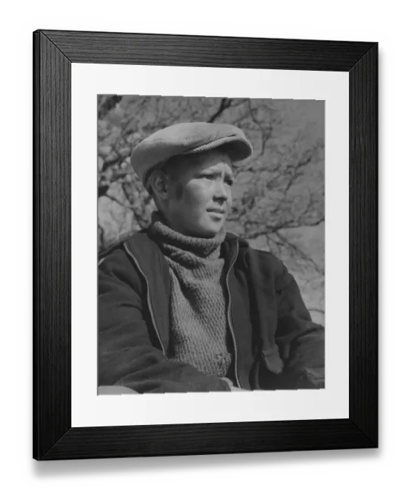 Framed Print : mag1954 bw pri por 011 Framed Print : mag1954 bw pri por 011