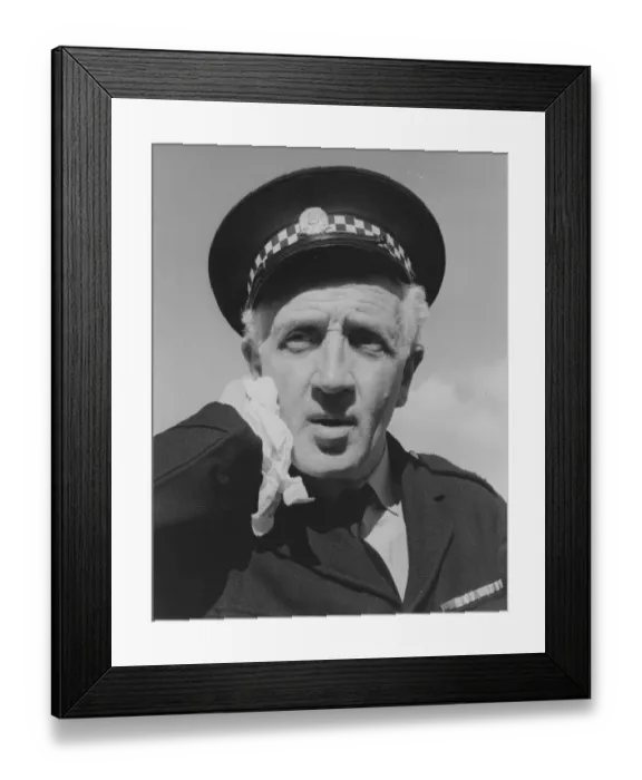 Framed Print : mag1954 bw pri por 017 Framed Print : mag1954 bw pri por 017