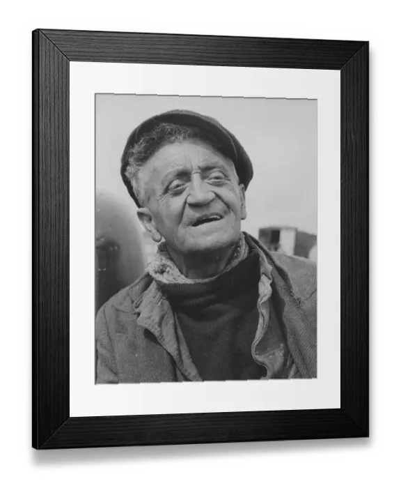 Framed Print : mag1954 bw pri por 018 Framed Print : mag1954 bw pri por 018