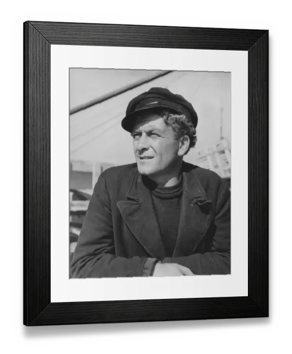 Framed Print : mag1954 bw pri por 020 Framed Print : mag1954 bw pri por 020