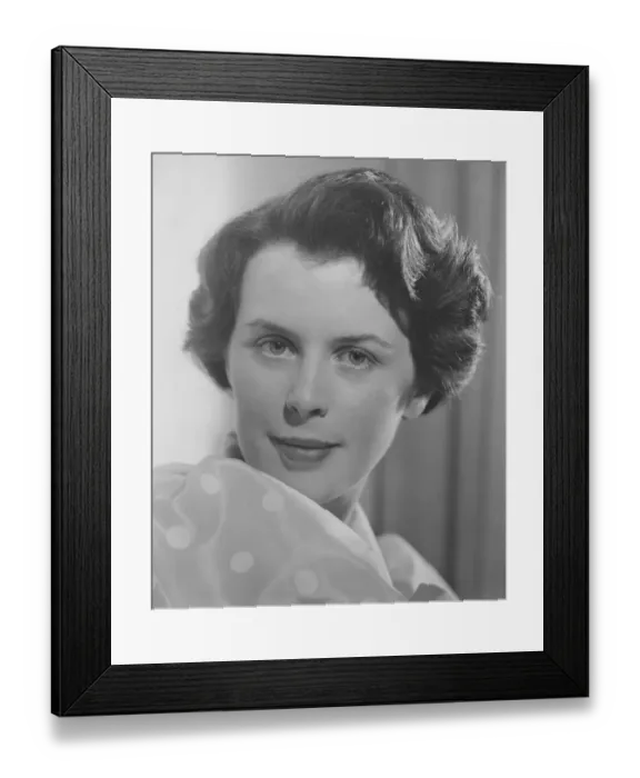 Framed Print : mag1954 bw pri por 021 Framed Print : mag1954 bw pri por 021
