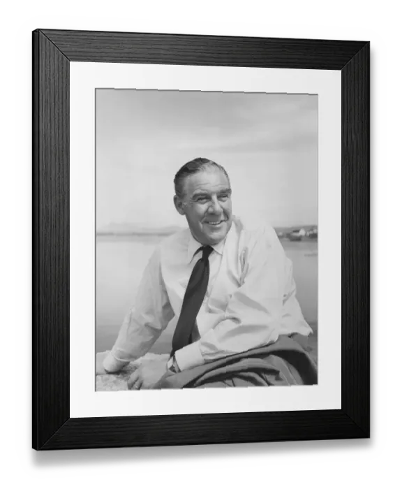 Framed Print : mag1954 bw pri por 025 Framed Print : mag1954 bw pri por 025