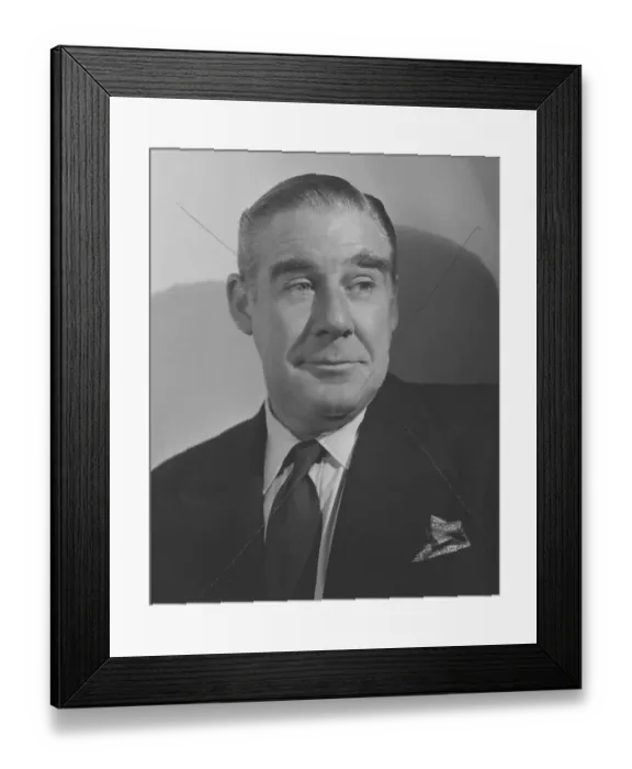 Framed Print : mag1954 bw pri por 041 Framed Print : mag1954 bw pri por 041
