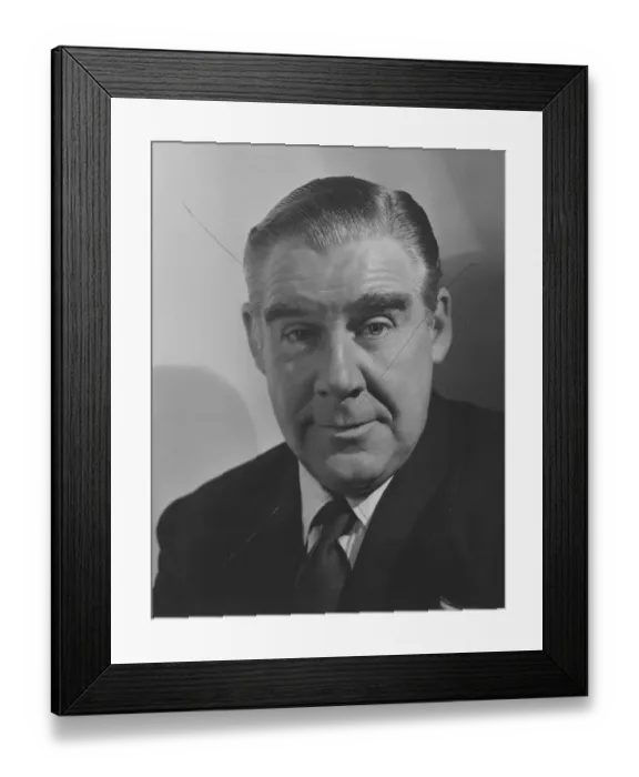 Framed Print : mag1954 bw pri por 042