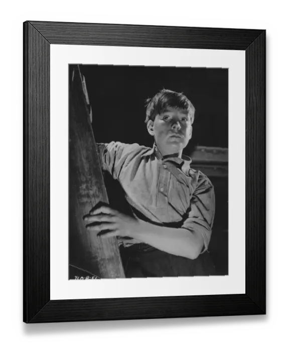 Framed Print : mag1954 bw pri por 051 Framed Print : mag1954 bw pri por 051