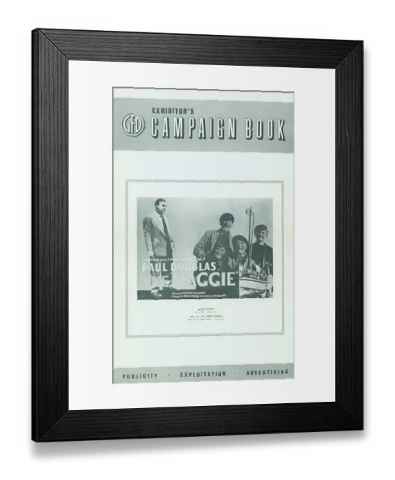 Framed Print : mag1954 bw pbk 006