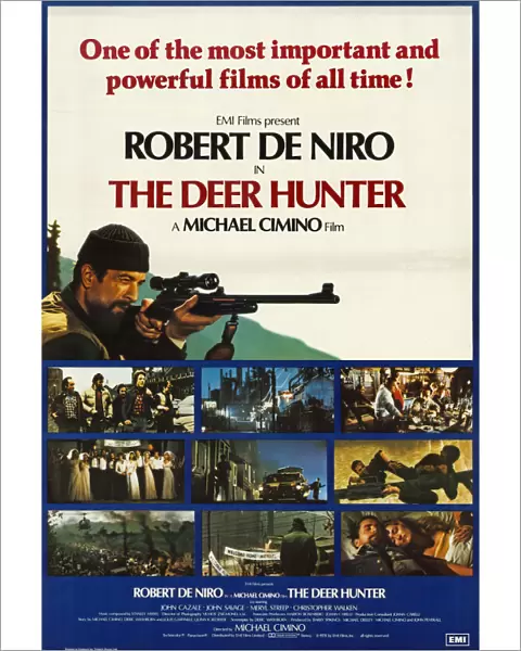 The Deer Hunter UK One Sheet poster