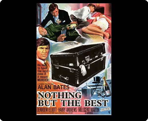 One sheet UK artwork for the release of Nothing But The Best (1964)
