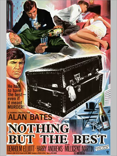 One sheet UK artwork for the release of Nothing But The Best (1964)