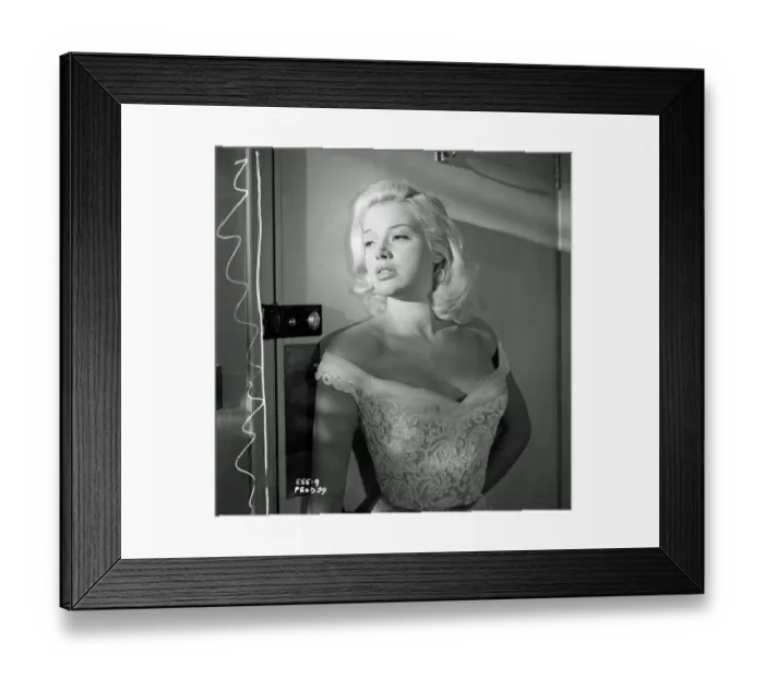 Framed Print : Diana Dors as Mary Hilton