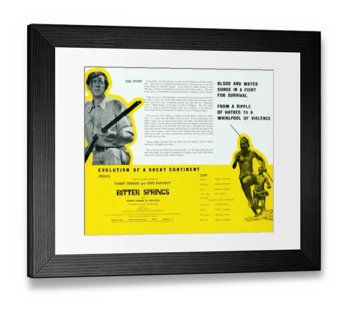 Framed Print : Bitter Springs (1950) Framed Print : Bitter Springs (1950)