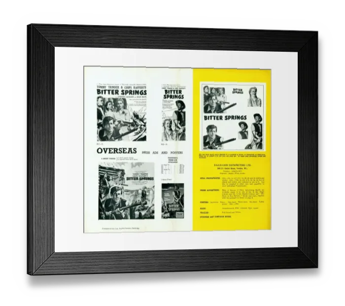 Framed Print : Bitter Springs (1950) Framed Print : Bitter Springs (1950)