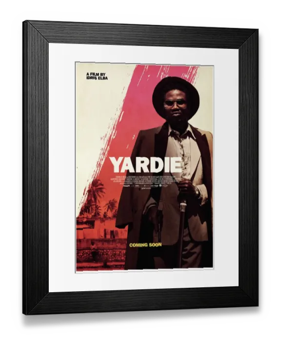 Framed Print : Yardie (2018) character posters Framed Print : Yardie (2018) character posters