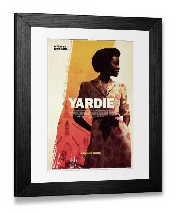 Framed Print : Yardie (2018) character posters