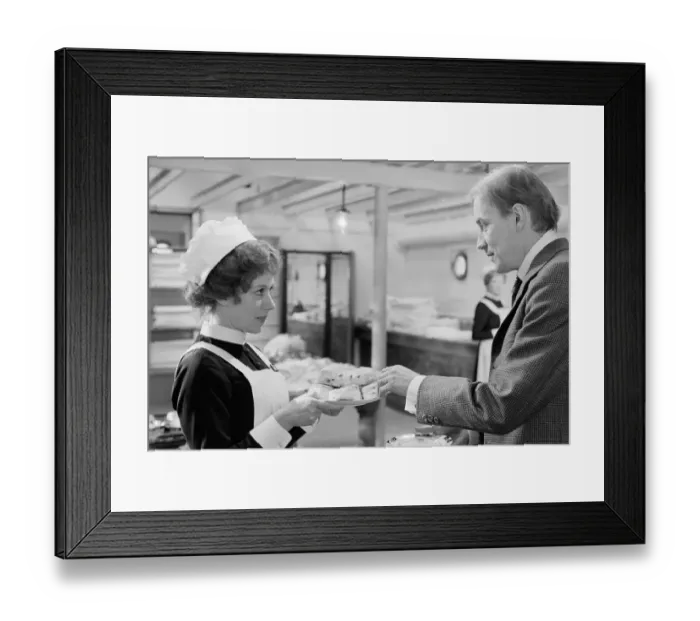 Framed Print : sos1979 bw neg 011