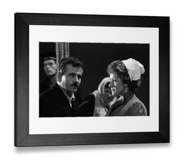 Framed Print : sos1979 bw neg 035