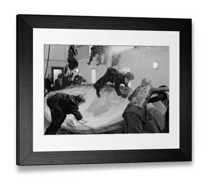 Framed Print : sos1979 bw neg 038