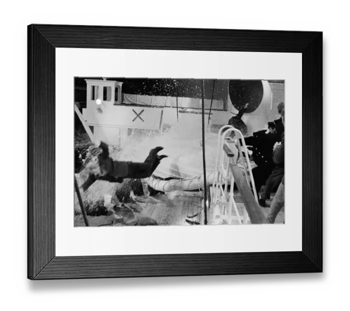 Framed Print : sos1979 bw neg 040