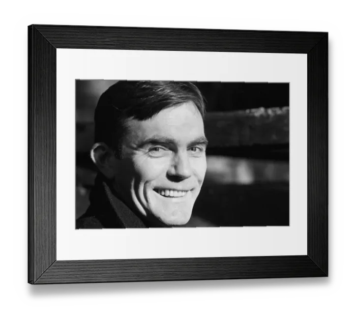 Framed Print : sos1979 bw neg 068