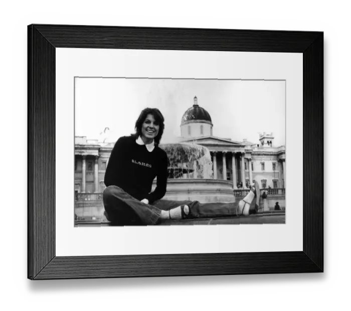 Framed Print : sos1979 bw pri 014