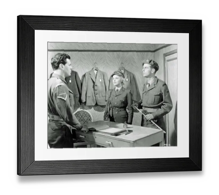 Framed Print : Jill Adams and Ian Carmichael Framed Print : Jill Adams and Ian Carmichael