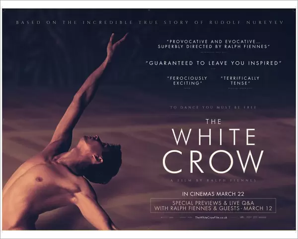 The White Crow UK teaser quad artwork poster