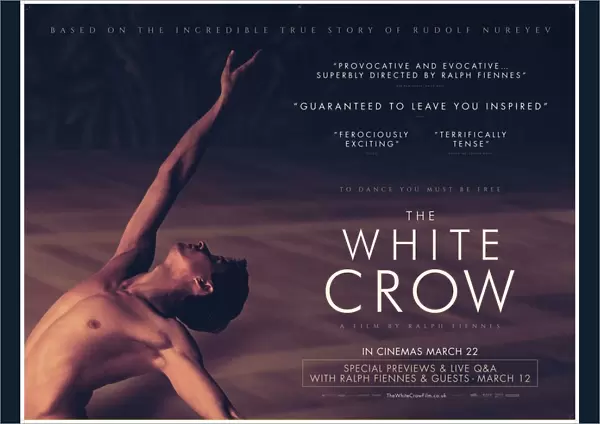 The White Crow UK teaser quad artwork poster