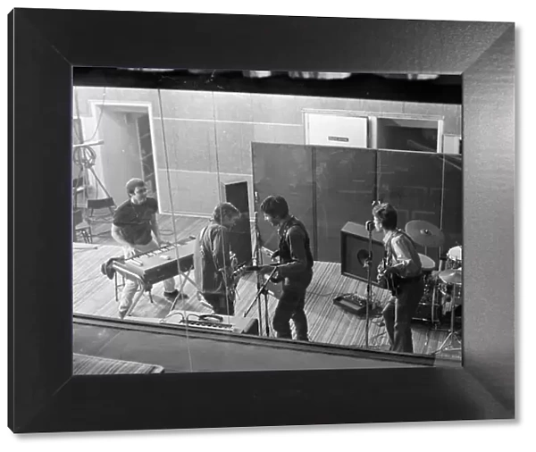 From the top looking at the Stray Cats recording
