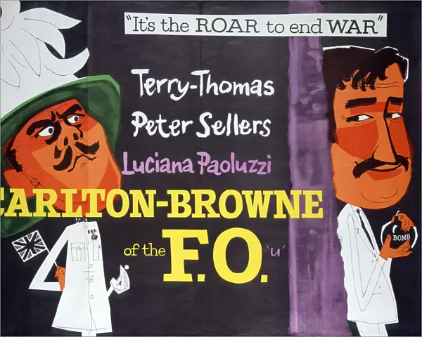 CARLTON BROWNE OF THE FO-POSTER