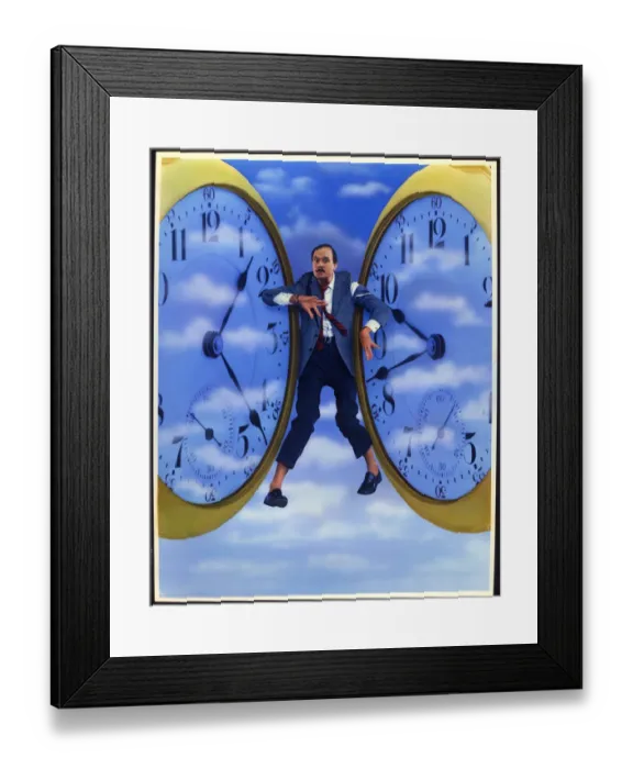 Framed Print : CLOCKWISE-POSTER-2