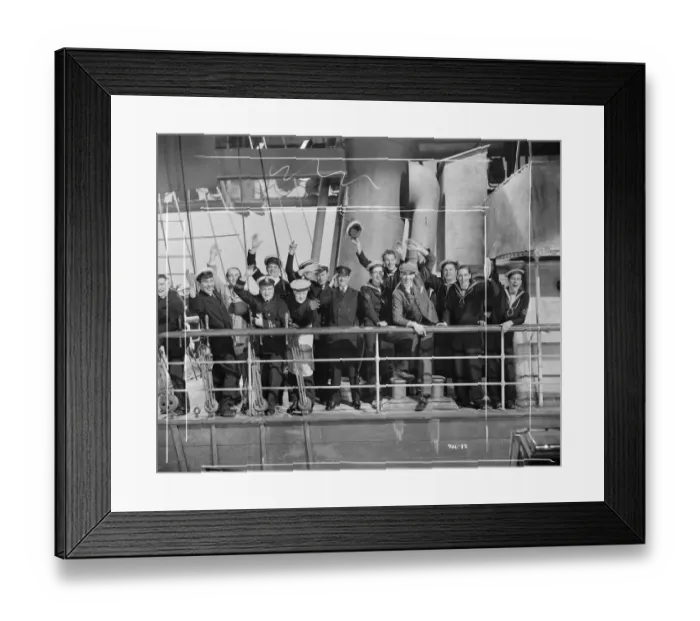 Framed Print : sco1948 bw neg pro 059