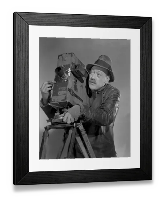 Framed Print : sco1948 bw neg pro 150