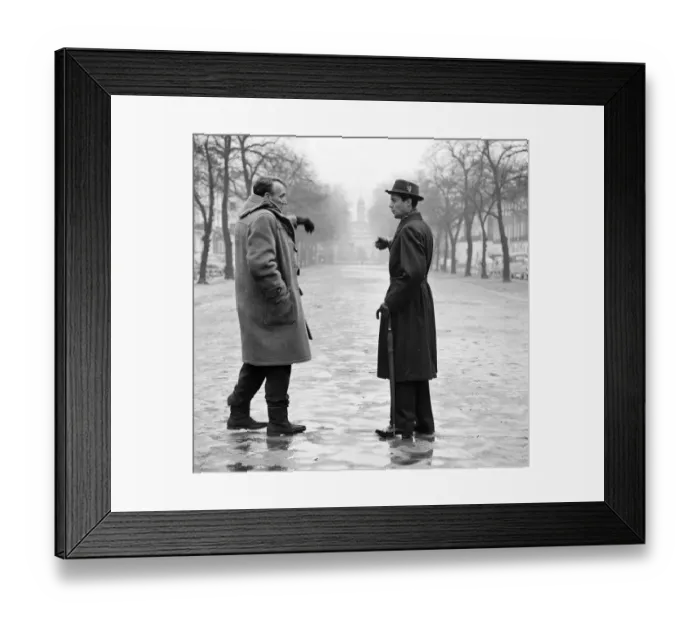 Framed Print : ser1963 bw neg 002