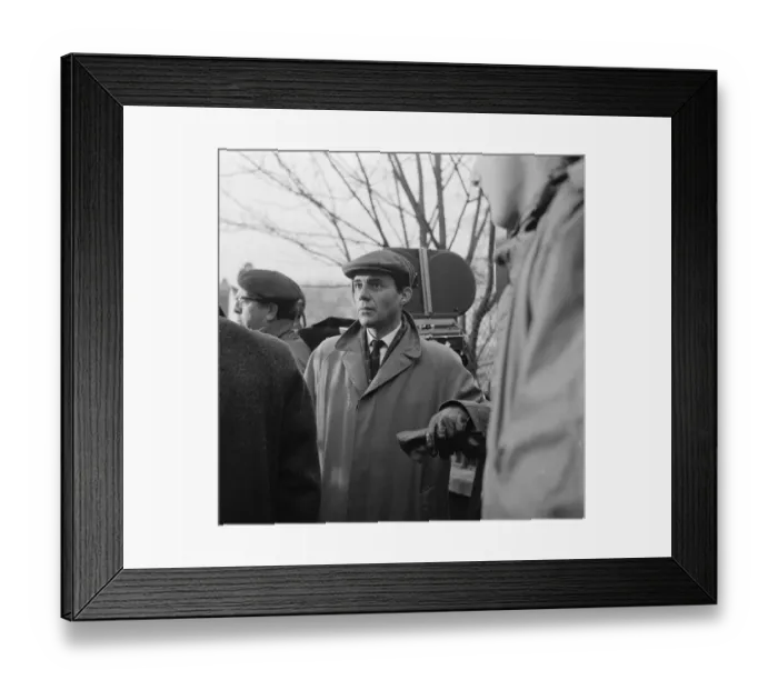 Framed Print : ser1963 bw neg 008